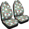 French Bulldog Floral Print Car Seat Covers