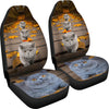 British Shorthair Cat Print Car Seat Covers