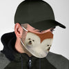 Bichon Frise Print Face Mask- Limited Edition