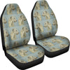 Irish Wolfhound Dog Patterns Print Car Seat Covers