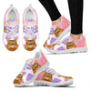 Cute Somali Cat Print Sneakers