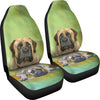 English Mastiff Dog Print Car Seat Covers