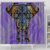 Amazing Elephant Art Print Shower Curtains