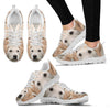 Cute Irish Wolfhound Print Running Shoes