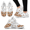 Chow Chow Poodle Dog Print Sneakers