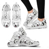 Cute Poodle Print Running Shoes