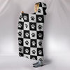 Paws Print Hooded Blanket