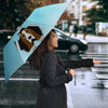 Basset Hound Dog Vector Print Umbrellas