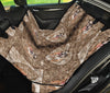 Bulldog in Heart Print Pet Seat Covers