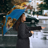 Cute Shetland Sheepdog Print Umbrellas