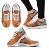 French Bulldog On Brown Print Running Shoes