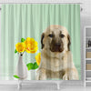 Anatolian Shepherd Dog Print Shower Curtain