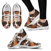 Bernese Mountain Dog Print Running Shoes