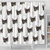 Cute Cats Print Shower Curtain