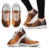 Belgian Malinois On Brown Print Running Shoes