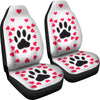 Paws With Love Print Car Seat Covers