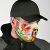 Cute Golden Retriever Print Face Mask