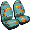Mollie Fish Print Car Seat Covers