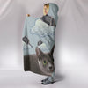Korat Cat Print Hooded Blanket