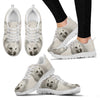 Cute Pomeranian Print Running Shoes