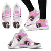 Cute English Springer Spaniel Dog Print Sneakers