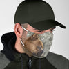 French Bulldog Print Face Mask