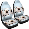 Amazing Himalayan guinea pig Print Car Seat Covers