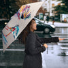 Horse Watercolor Painting Print Umbrellas