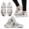 Wire Fox Terrier On White Print Running Shoes