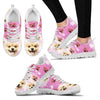 Pomeranian Dog Print Sneakers