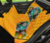Lovely Red And Green Macaw Print Pet Seat Covers