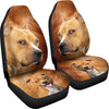 American Staffordshire Terrier Print Car Seat Covers