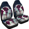 Brittany Dog Art Print Car Seat Covers