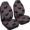 Scottish Terrier Print Car Seat Covers