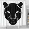 Amazing Leopard Design Print Shower Curtains