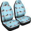 Japanese Chin Patterns Print Car Seat Covers