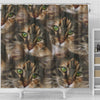 Maine Coon Cat Print Shower Curtain