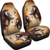 Hereford Bull Customized Print Car Seat Covers