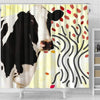 Holstein Friesian cattle (Cow) Print Shower Curtain