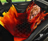Nova Scotia Duck Tolling Retriever On Fire Print Pet Seat Covers