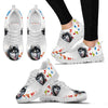 Alusky Dog Print Sneakers