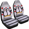 Pinguins Print Car Seat Covers