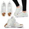 Vizsla Dog Print Sneakers