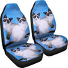 Lovely Snowshoe Cat Print Car Seat Covers