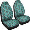 Funny Lion Pattern Print Car Seat Covers