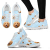 Cavapoo Dog Print Sneakers