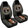 Basset Hound Print Car Seat Covers