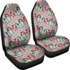 Cute Yorkie Dog Pattern Print Car Seat Covers