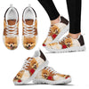 Lovely Pomeranian Print Running Shoes