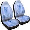 Arctic Fox Print Car Seat Covers